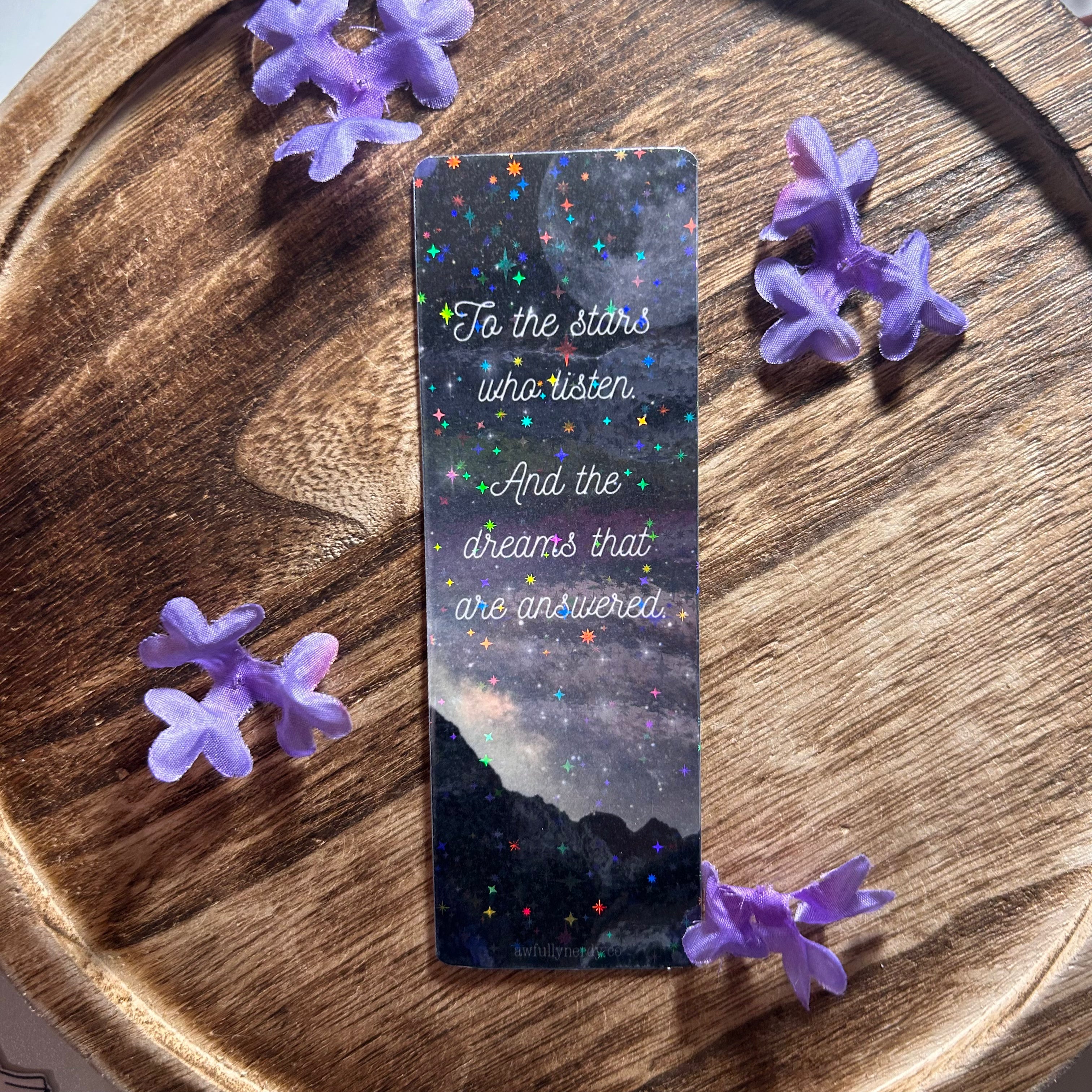 "To The Stars Who Listen… ACOTAR"-Bookmark