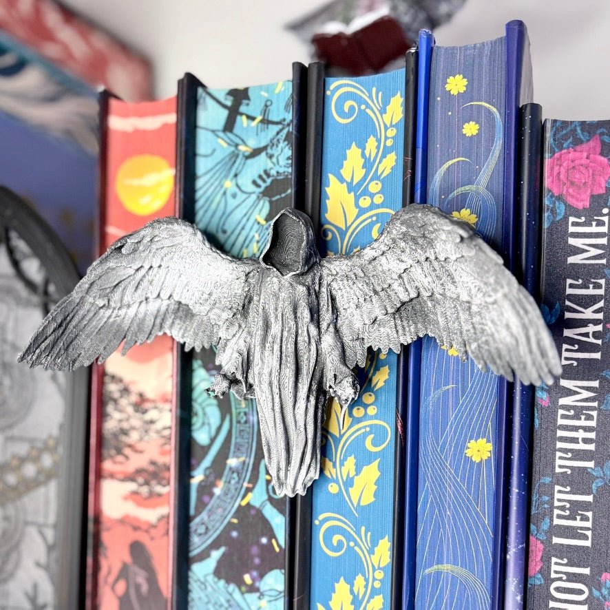 "Angel of Death" Spine Hugger-Bookshelf Decor