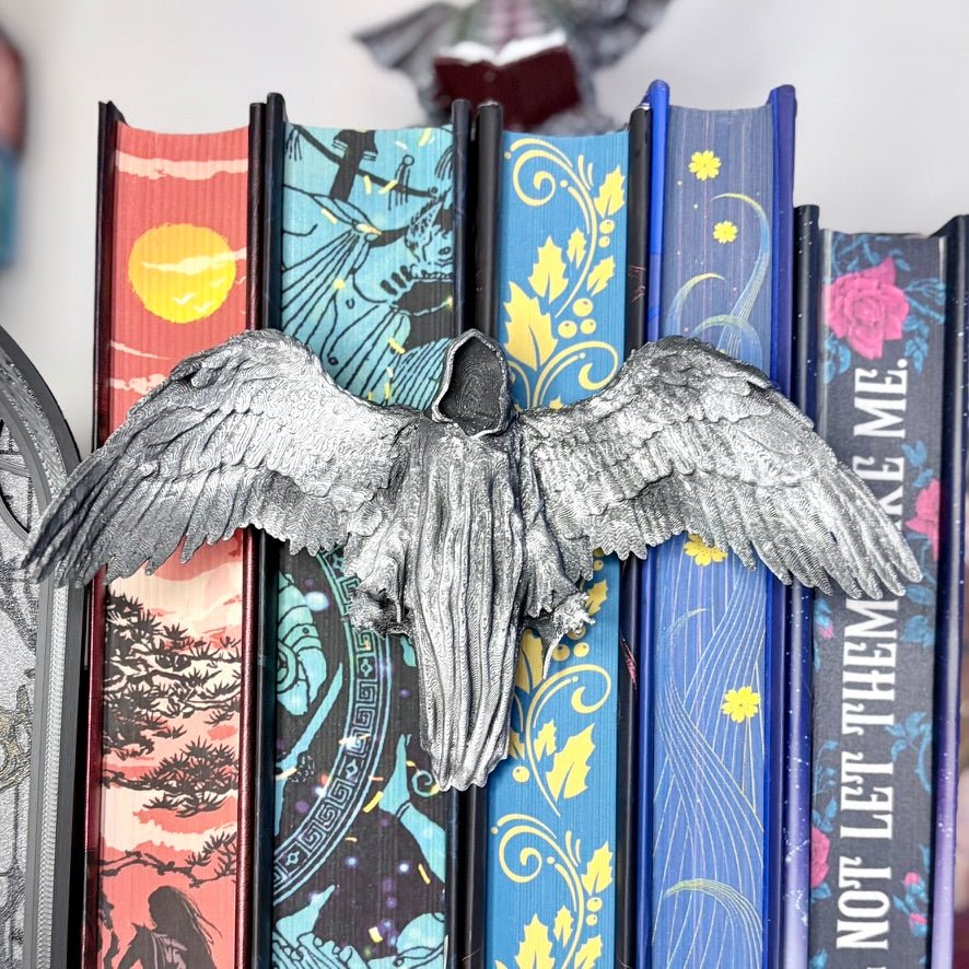 "Angel of Death" Spine Hugger-Bookshelf Decor