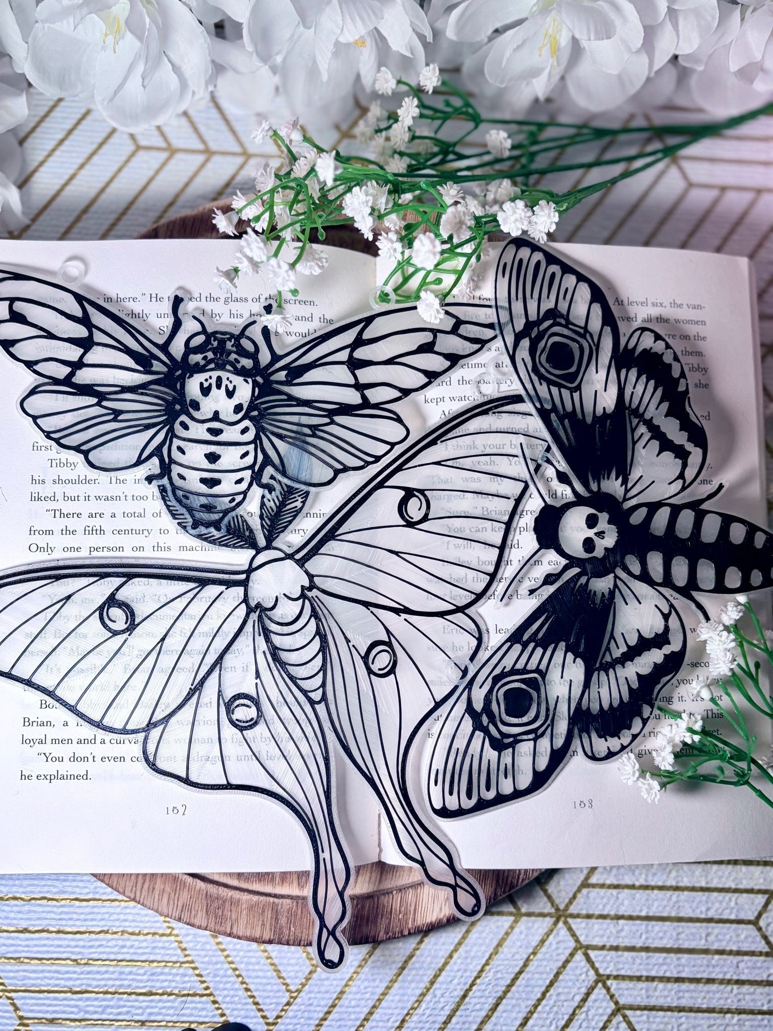 Moth Suncatcher-Decor