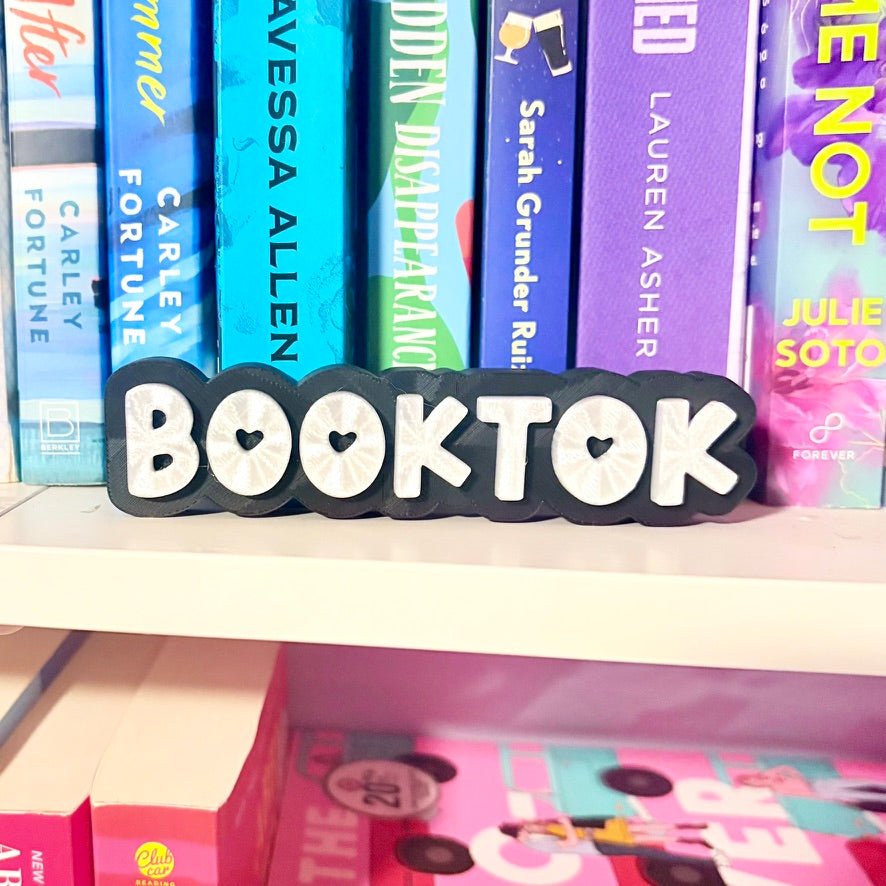 "BOOKTOK"- Bookshelf Decor