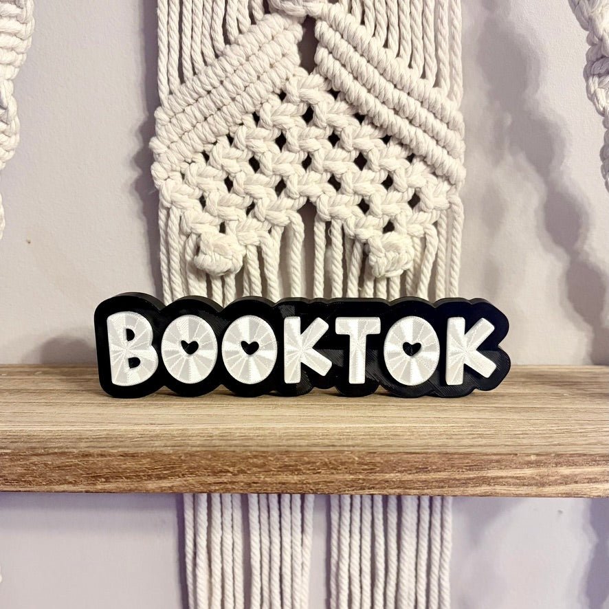 "BOOKTOK"- Bookshelf Decor