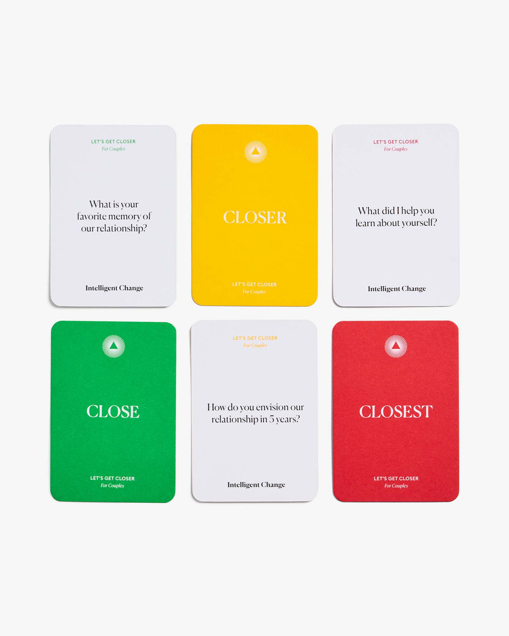 Get Closer Conversation Game: Couples- Card Game
