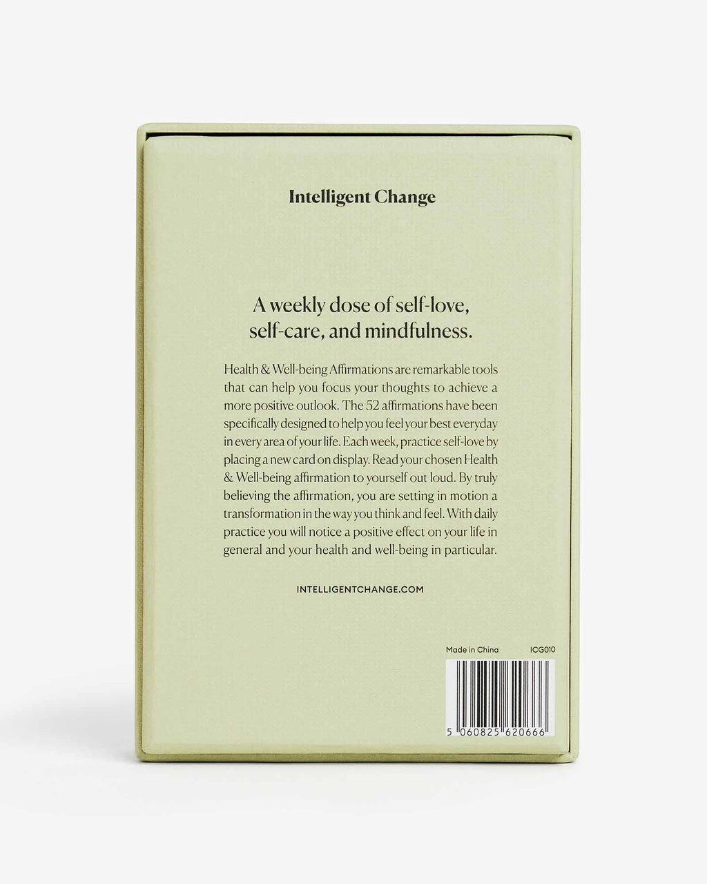 Mindful Affirmations Cards: Health & Wellbeing- Journal