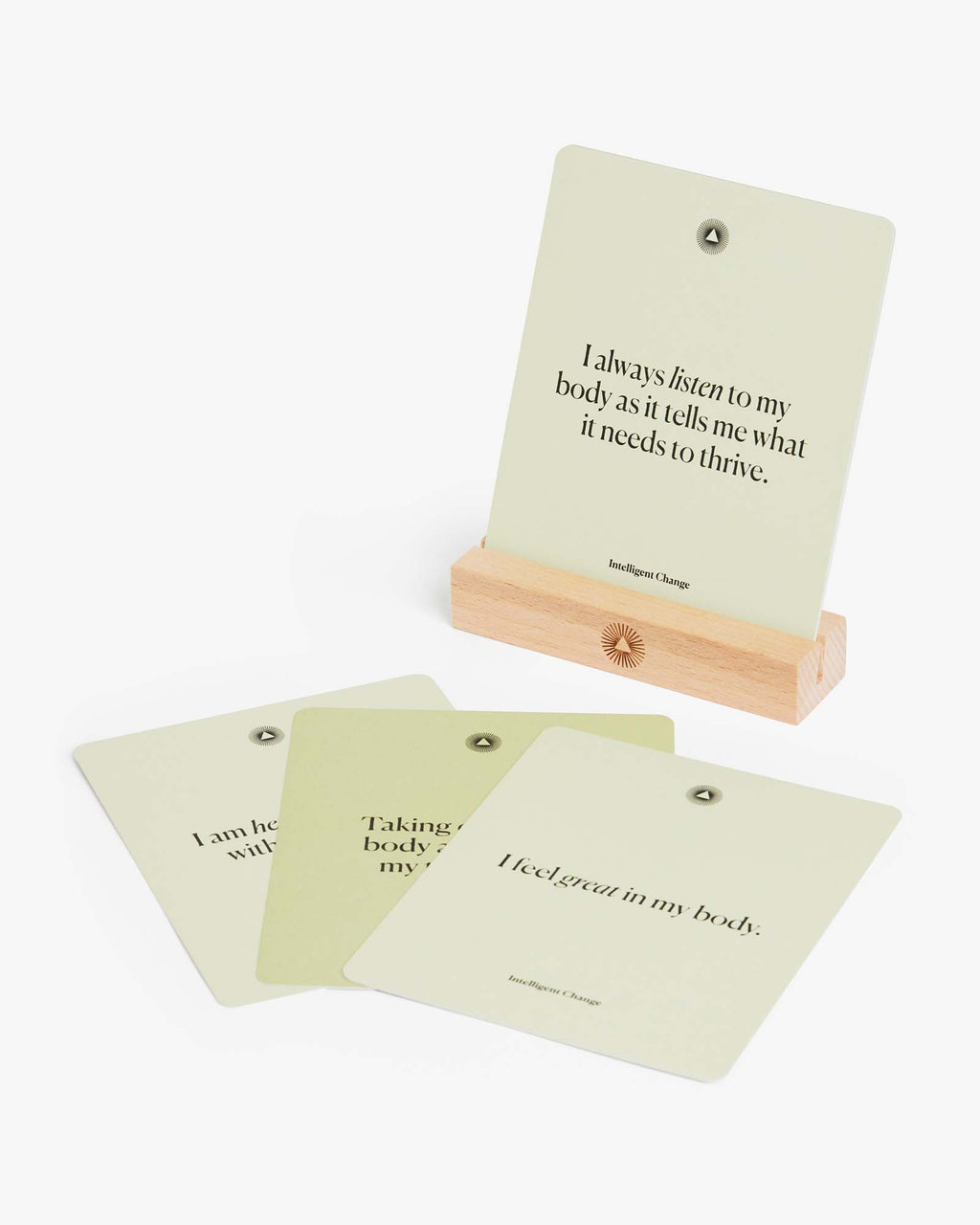Mindful Affirmations Cards: Health & Wellbeing- Journal