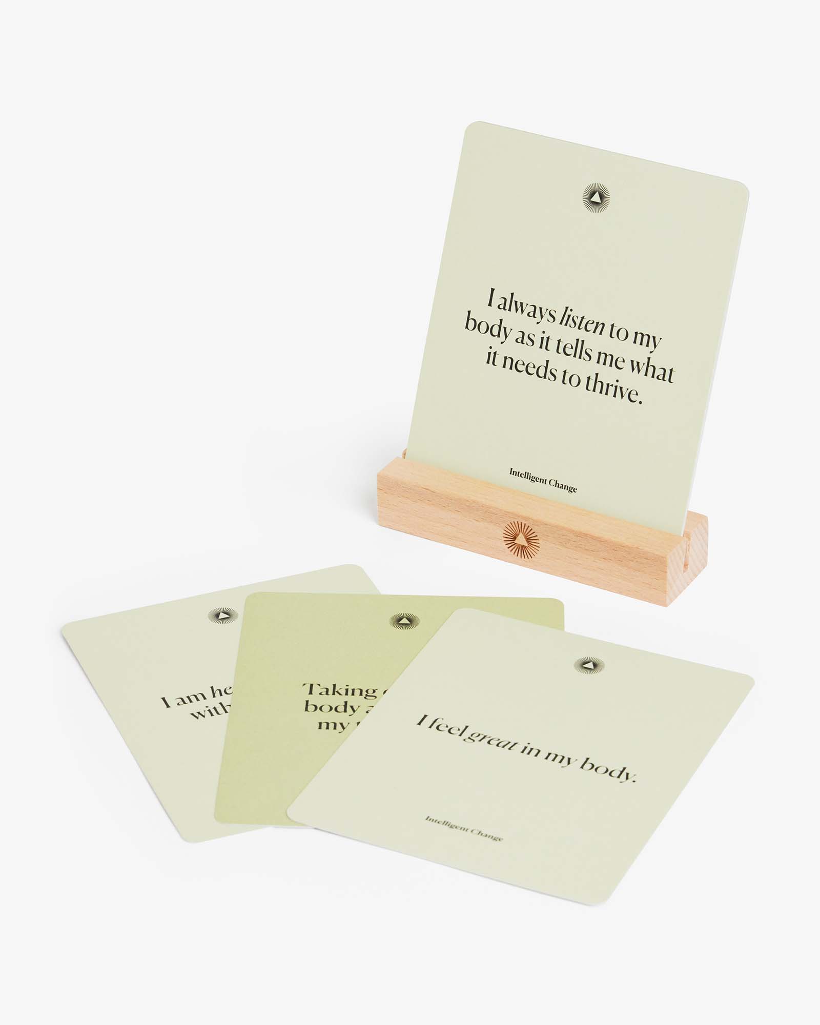 Mindful Affirmations Cards: Health & Wellbeing- Journal