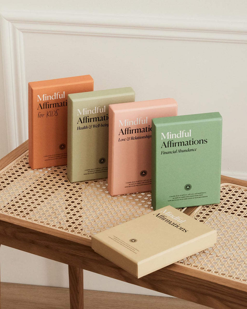 Mindful Affirmations Cards: Health & Wellbeing- Journal