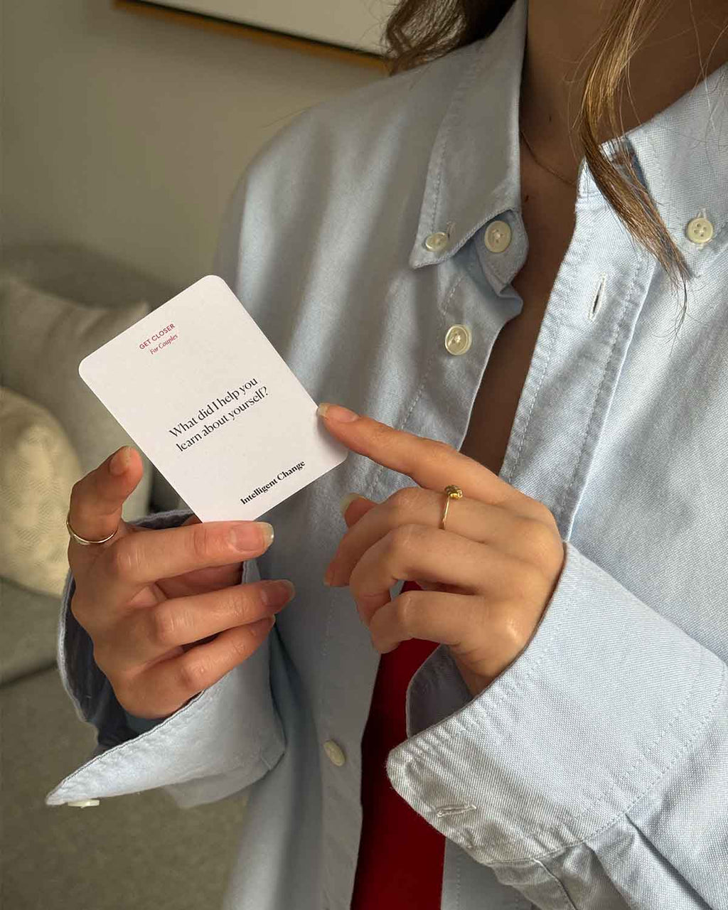 Get Closer Conversation Game: Couples- Card Game