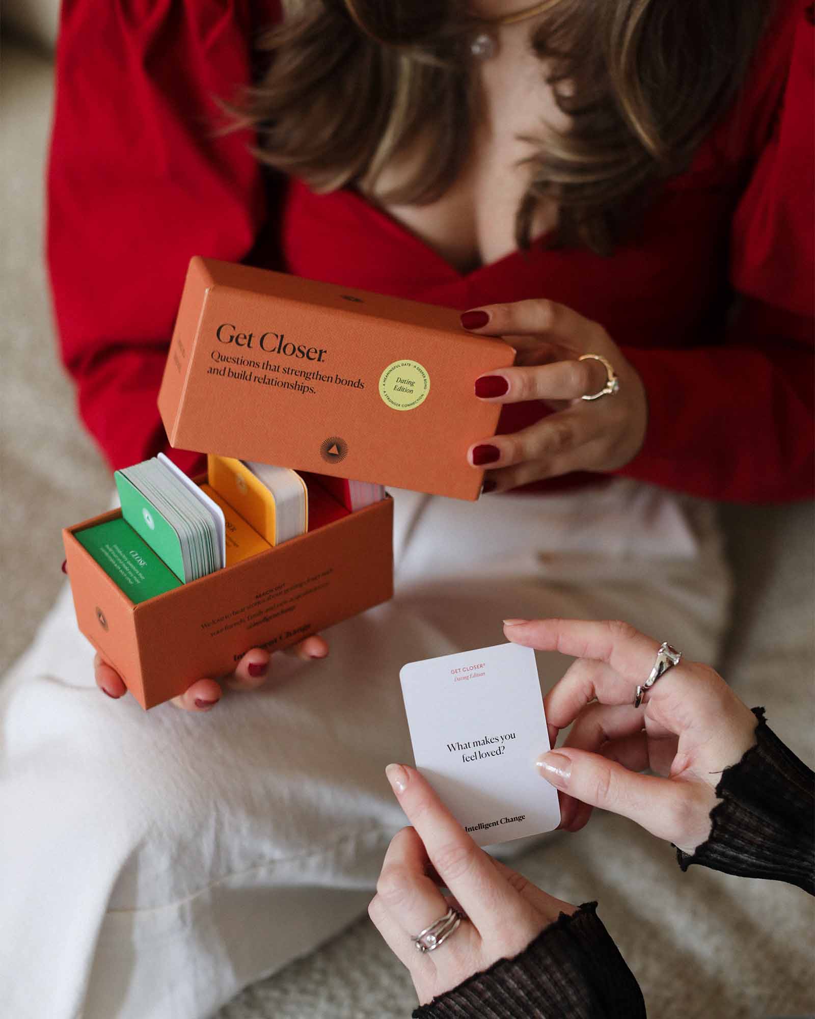 Get Closer Conversation Game: Dating Edition- Card Game
