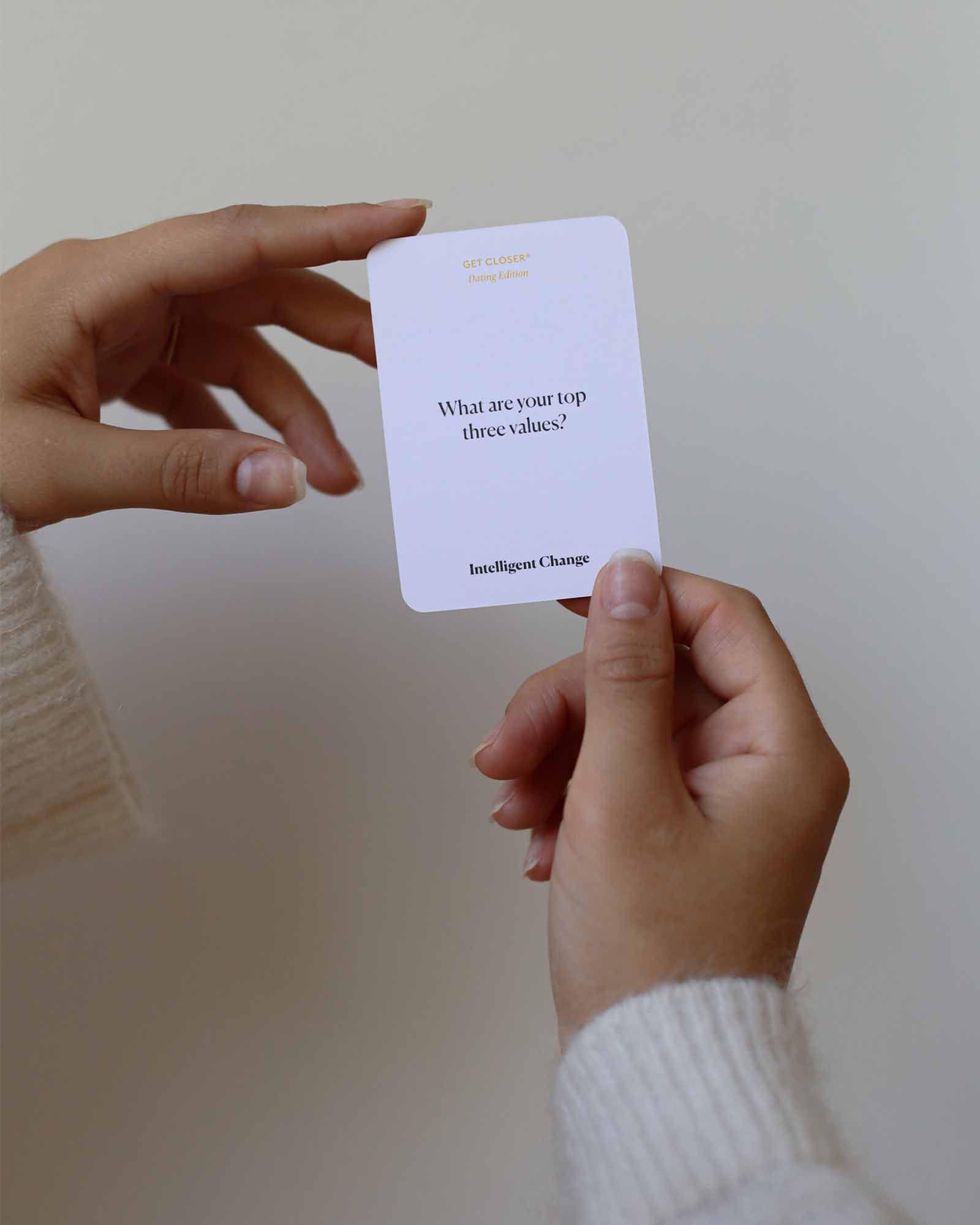 Get Closer Conversation Game: Dating Edition- Card Game