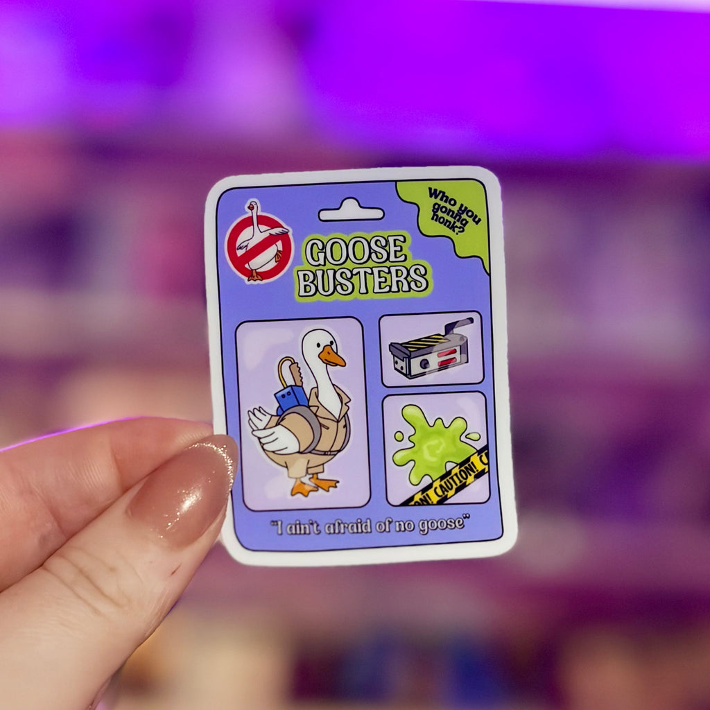 "Goose Busters"-Sticker