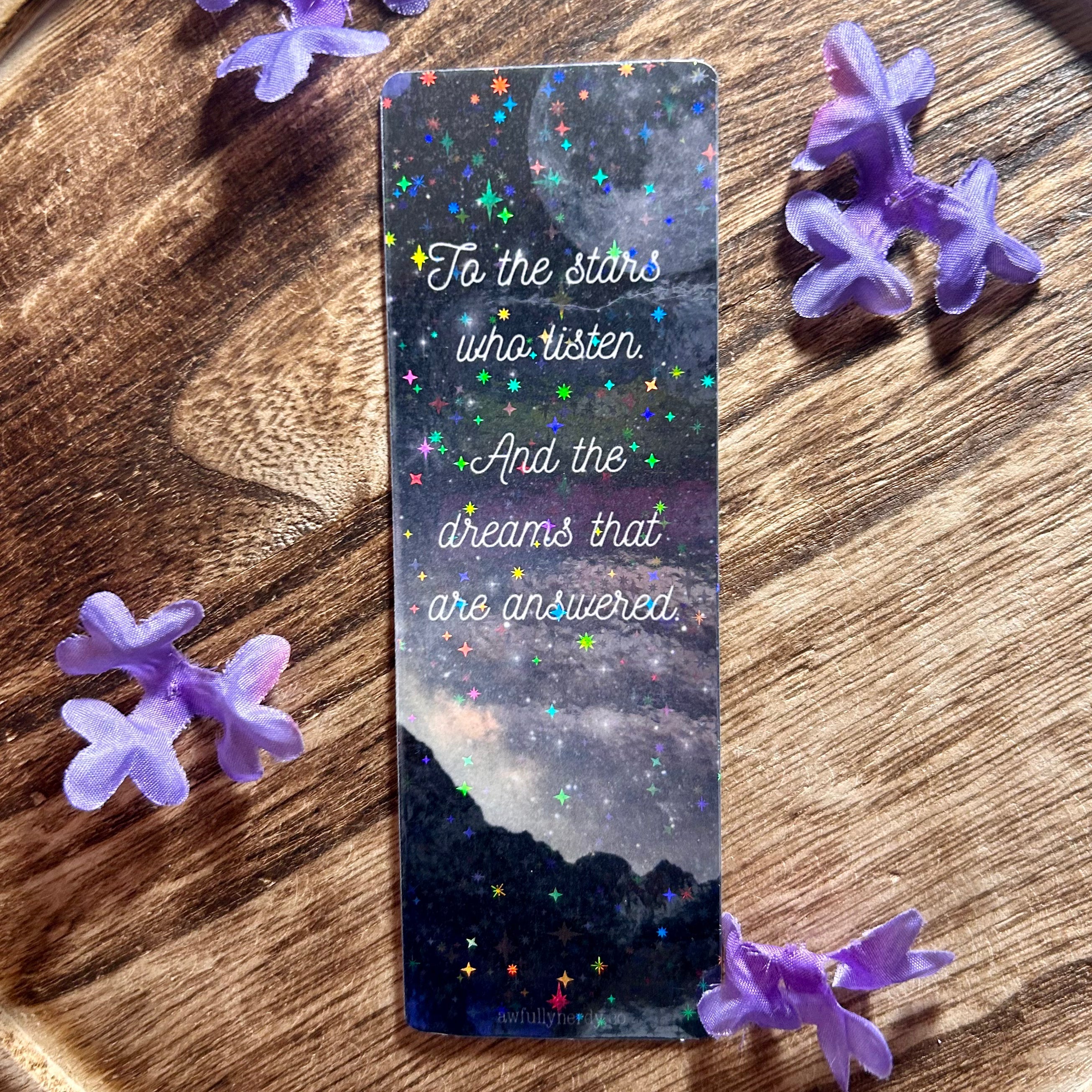 "To The Stars Who Listen… ACOTAR"-Bookmark