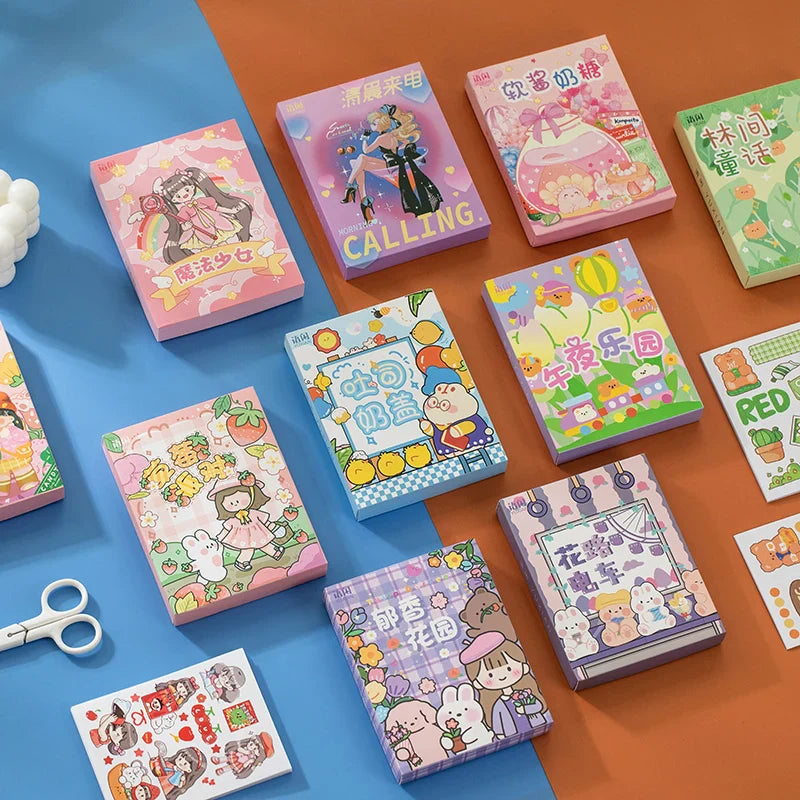 Yoofun Kawaii Colorful Dream Sticker Set | Decorative Stationery for Journaling and Scrapbooking