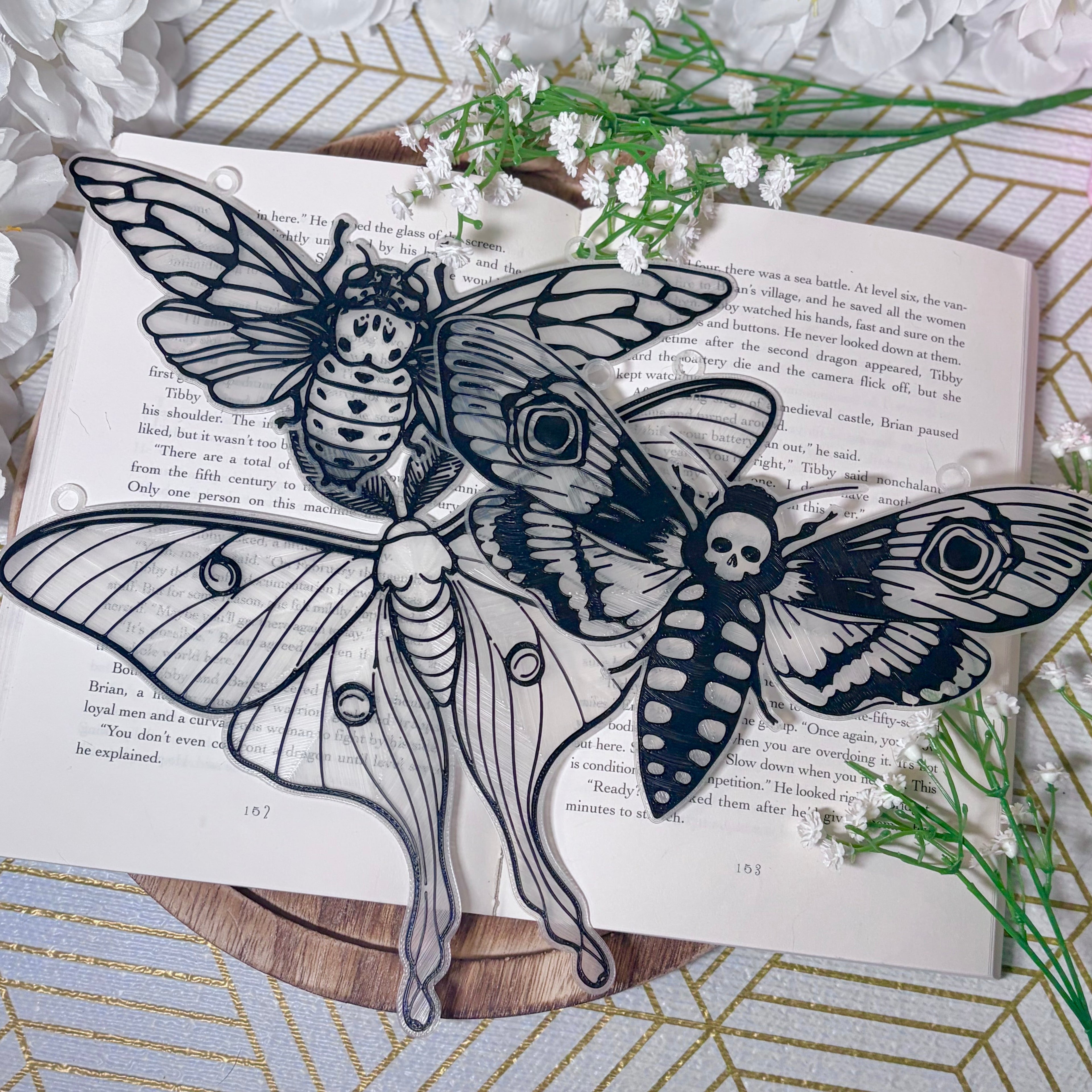 Moth Suncatcher-Decor