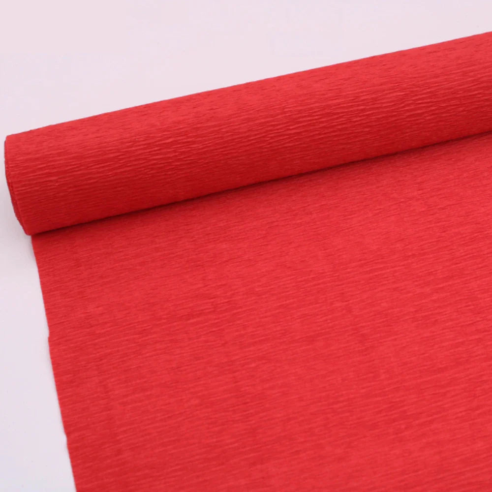 9.8in x 8ft Crepe Paper Roll | 11 Assorted Colors for DIY Paper Flower Decor