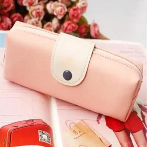 Candy Color Leather-Pencil Cases