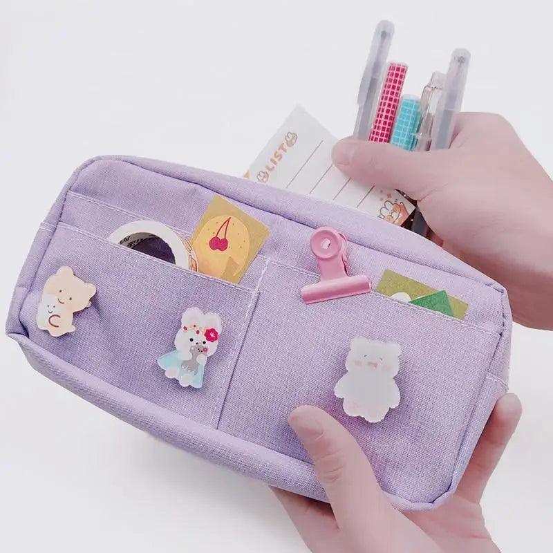 Classic Cartoon Large-Pencil Pouch