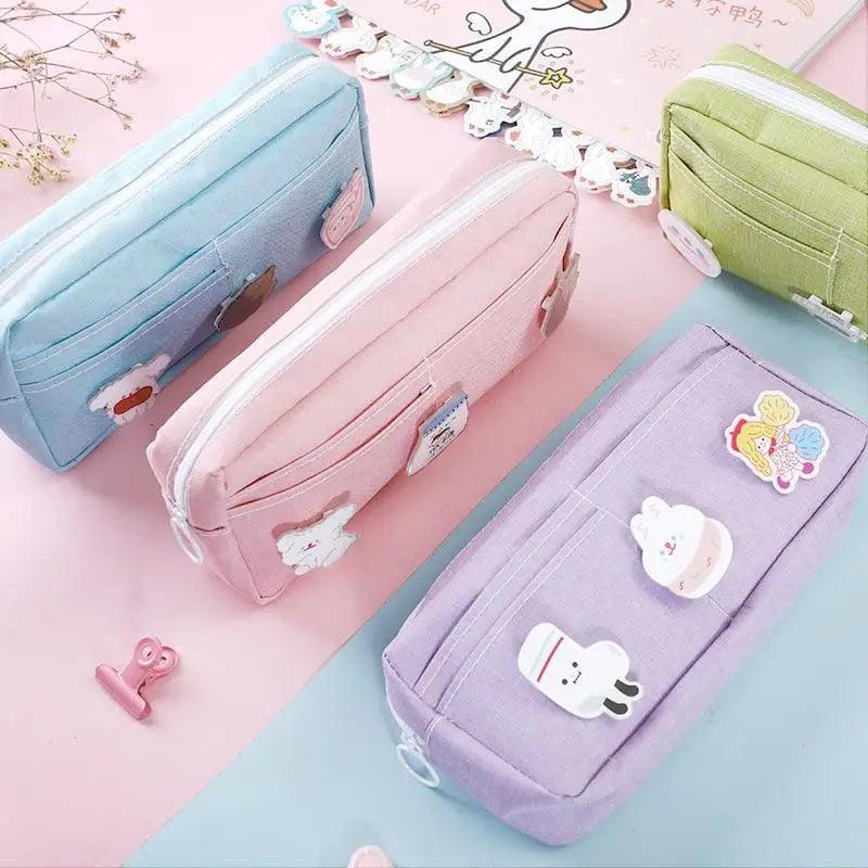 Classic Cartoon Large-Pencil Pouch