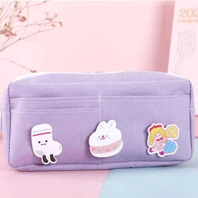 Classic Cartoon Large-Pencil Pouch