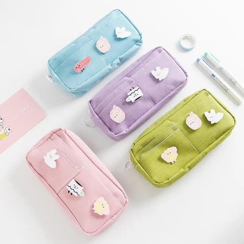 Classic Cartoon Large-Pencil Pouch