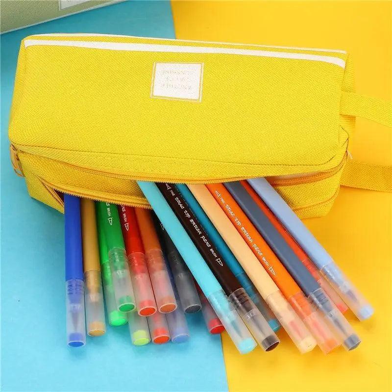Colorful Large-Pencil Case