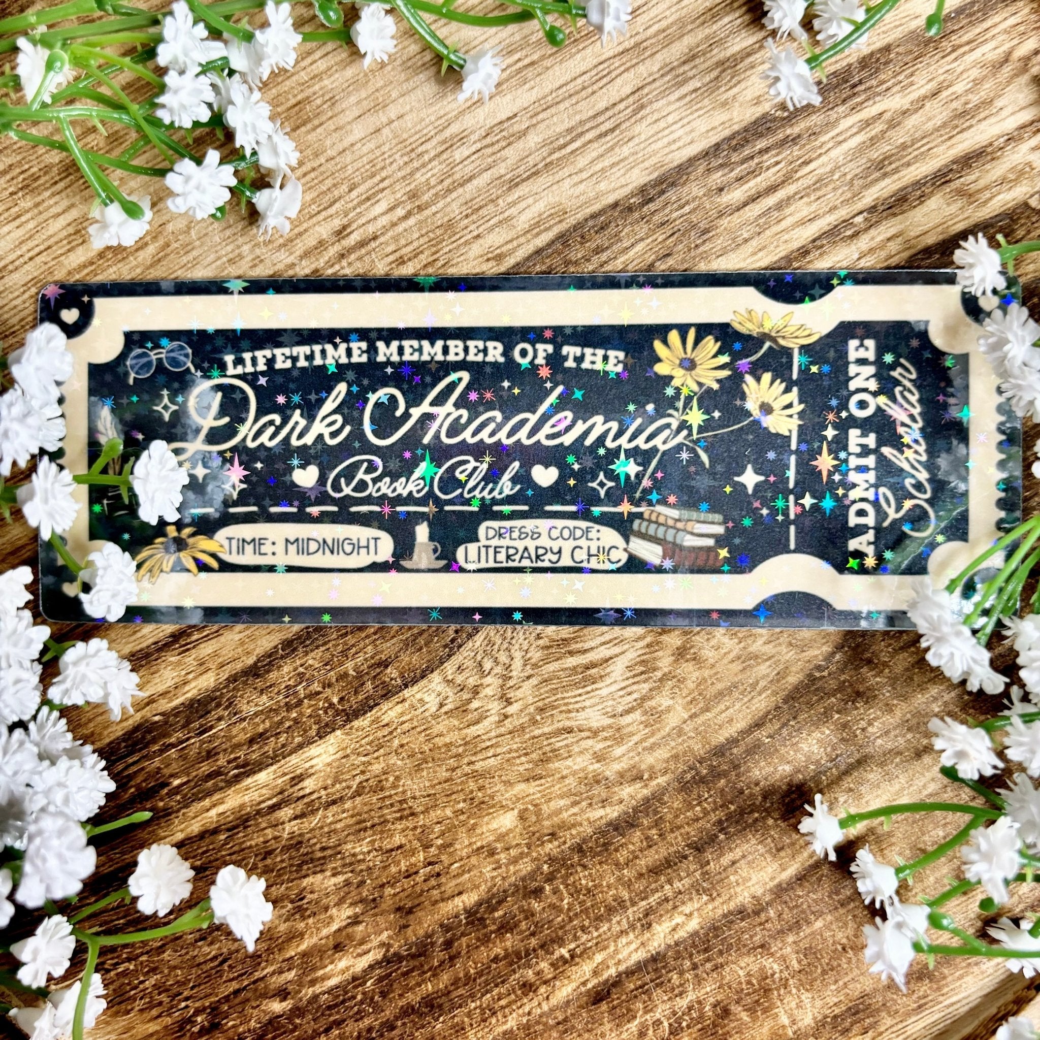 "Dark Academia Book Club"-Bookmark
