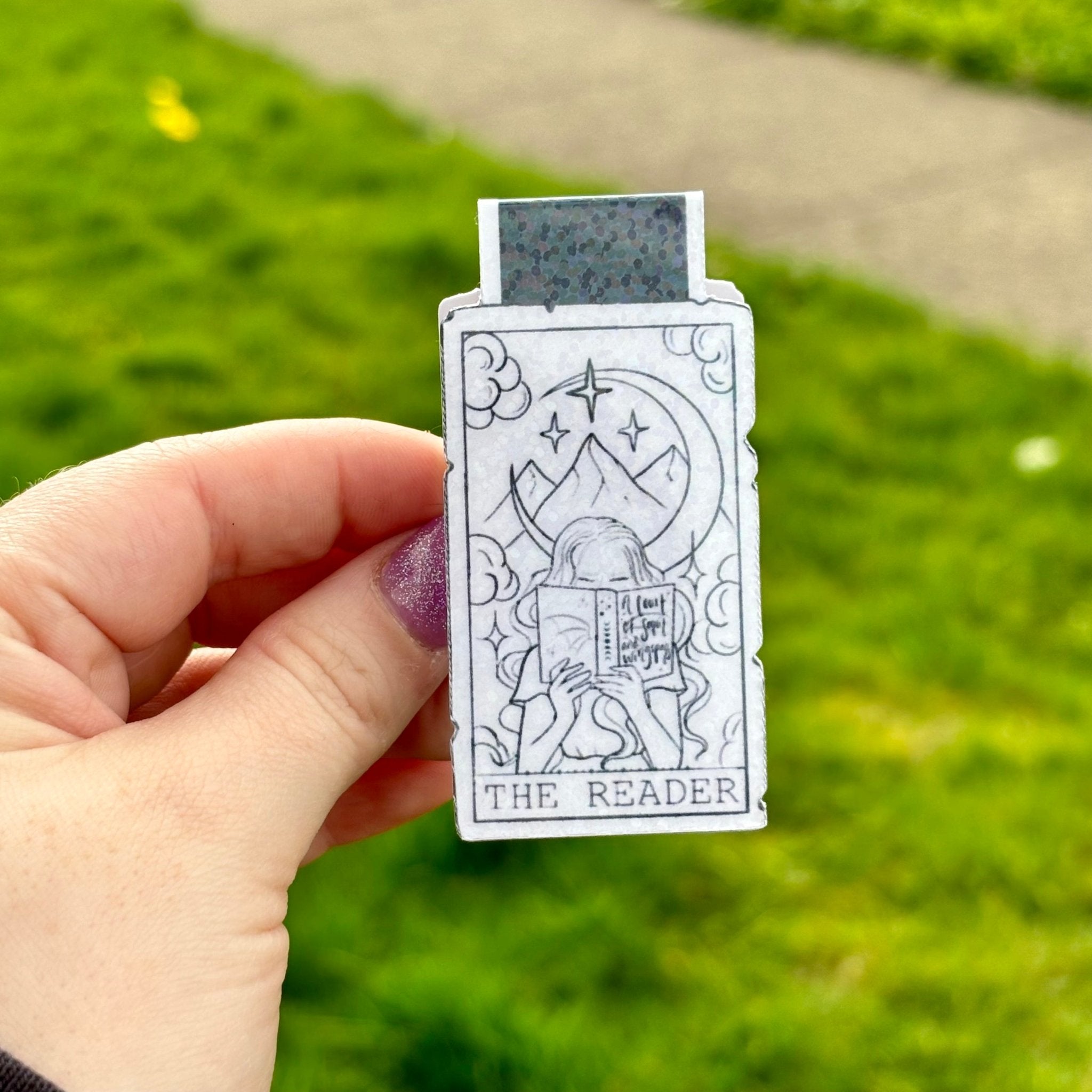 "Fantasy Reader Magnetic"-Bookmark