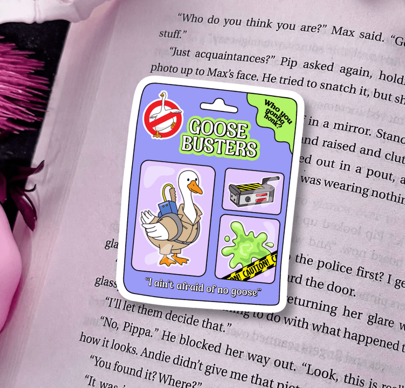 "Goose Busters"-Sticker