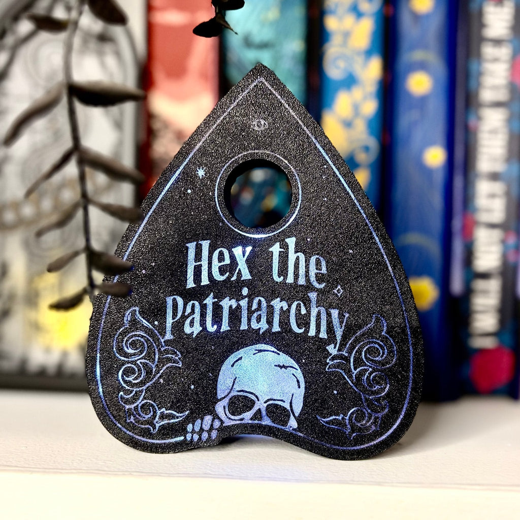 "Hex the Patriarchy"-Light Up Book Nook