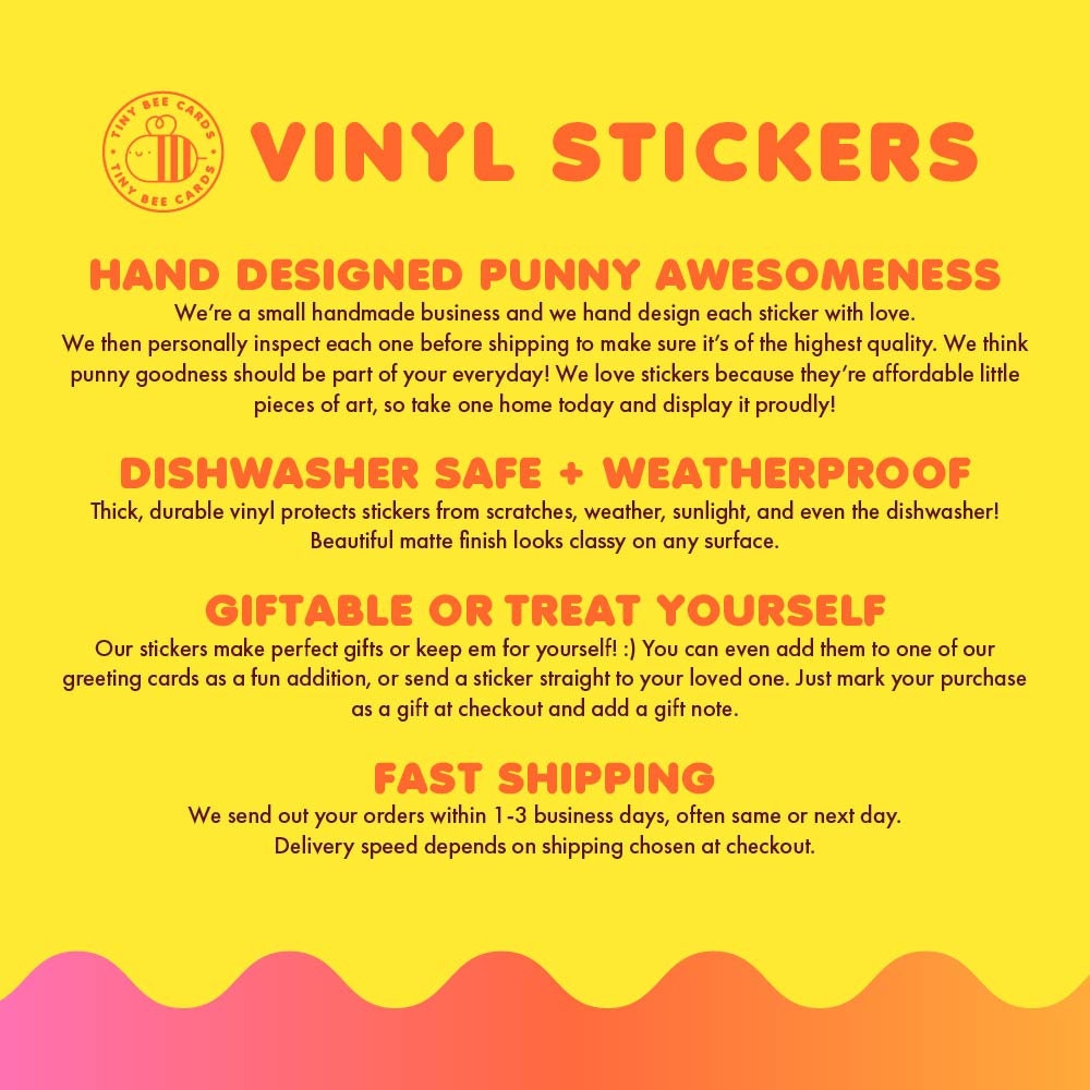 Duck Yeah! Vinyl Sticker