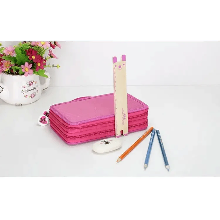 Large Pencil Case With Compartments-Pencil Case