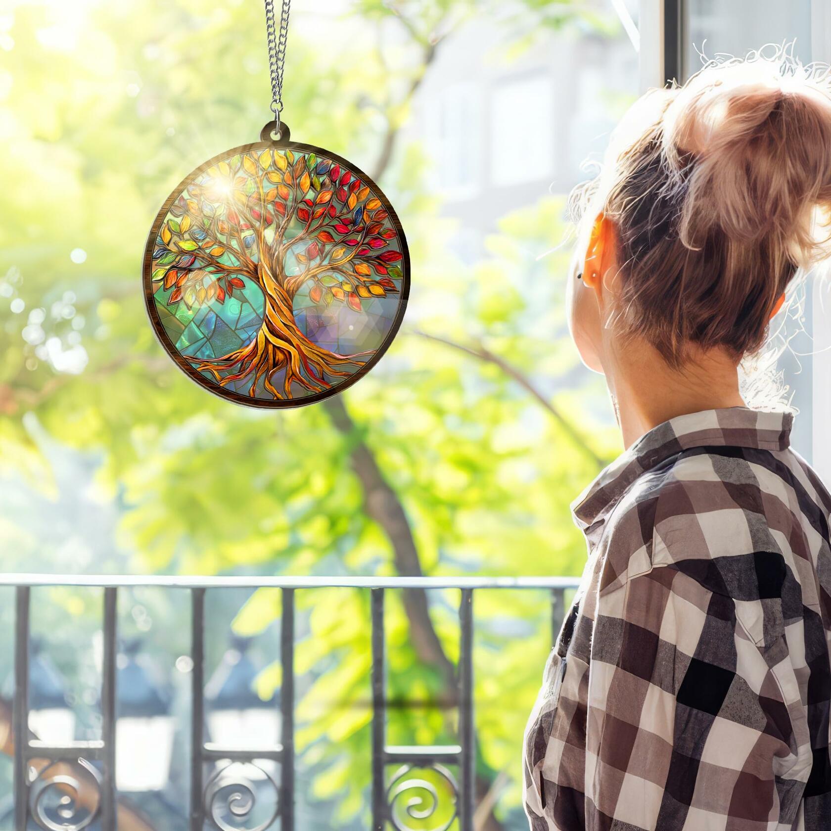 "Tree of Life" Suncatcher- Decor