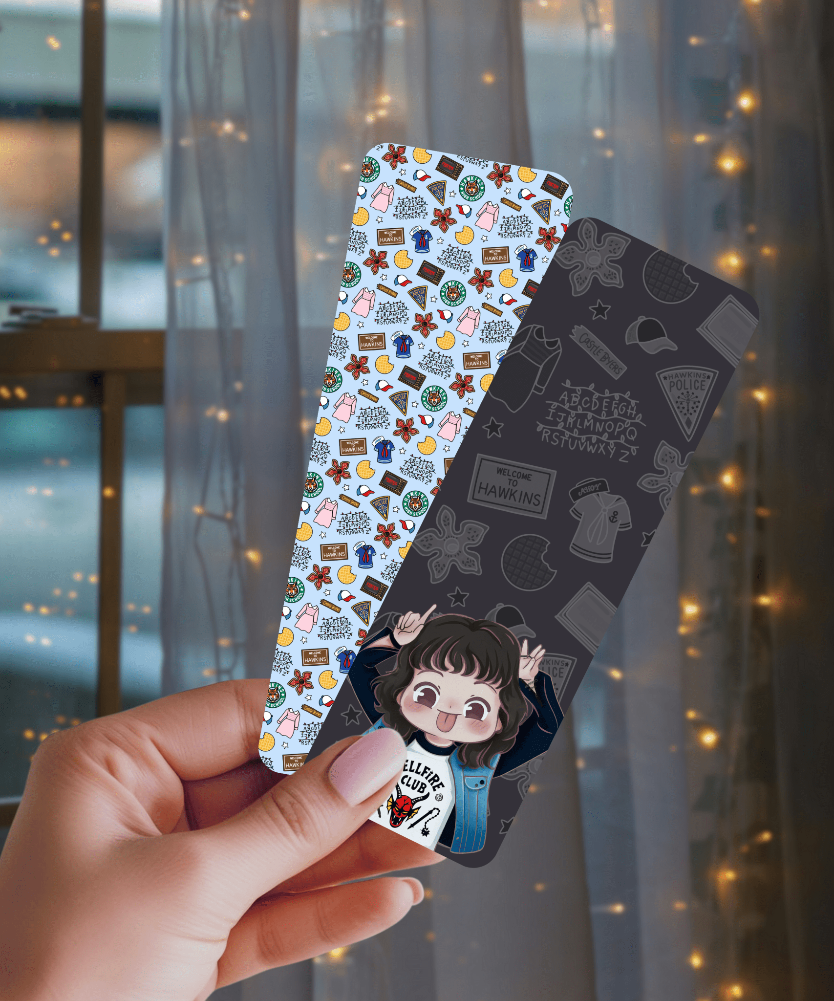 "Stranger Things Inspired"-Bookmark