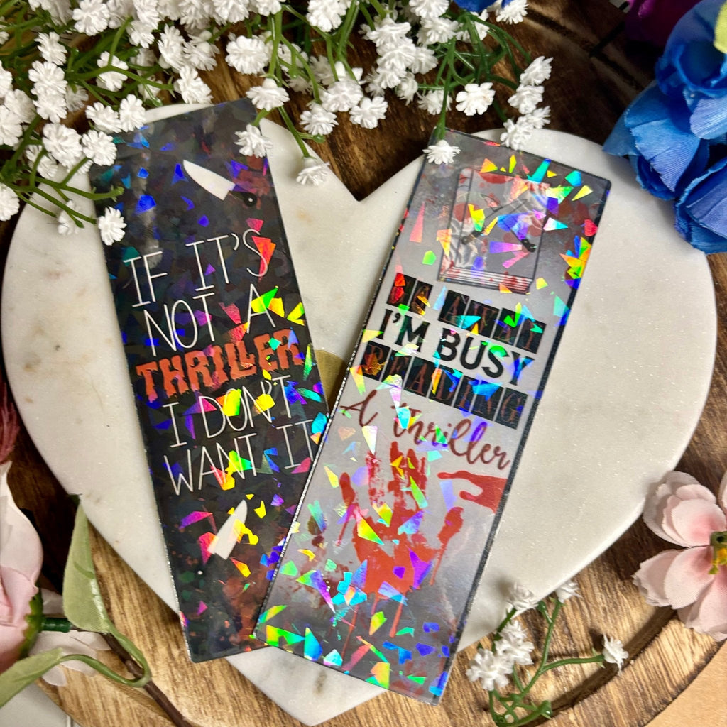 "Thrillers" Bundle- Bookmark