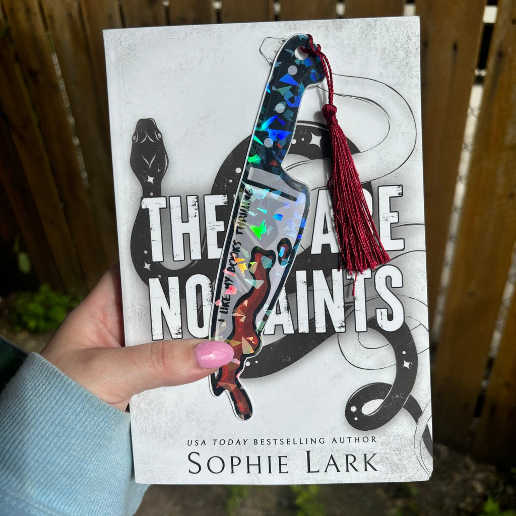 "Thriller Knife"-Bookmark