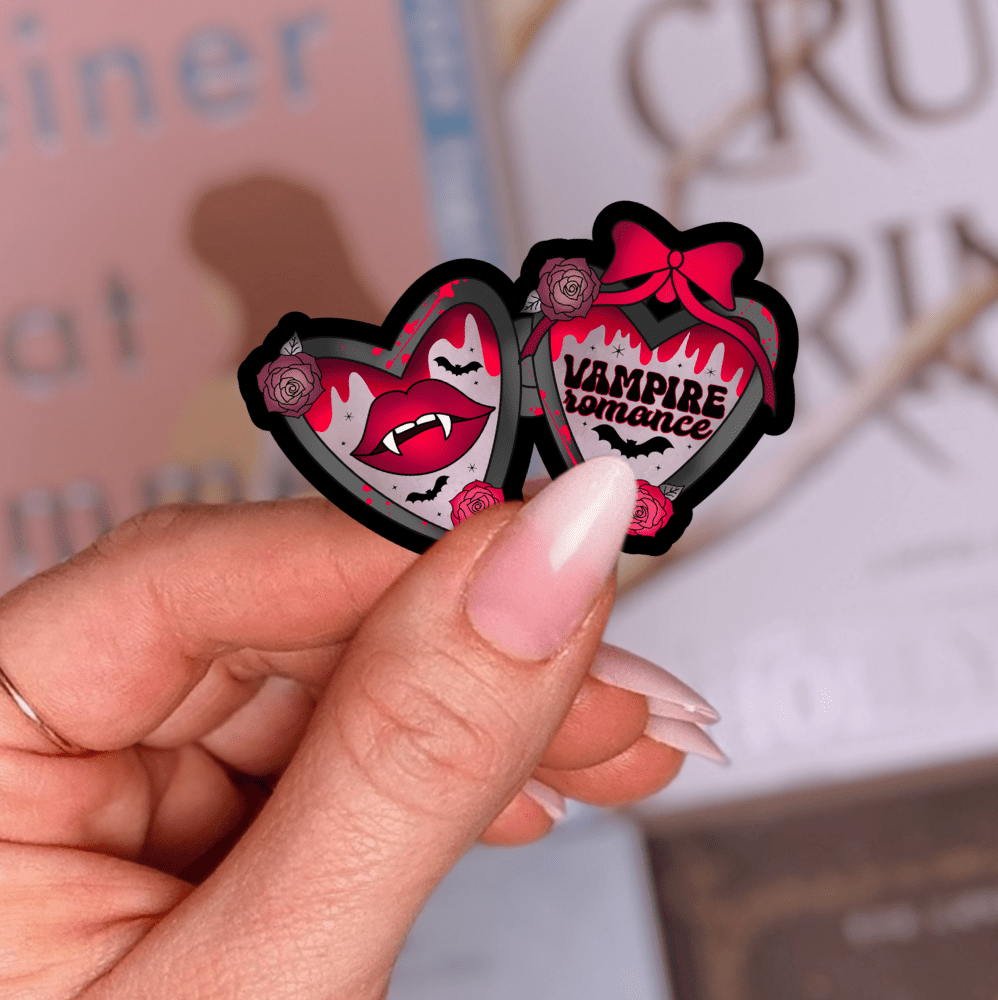"Vampire Romance Locket"-Sticker