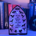 "We are the Thirteen"- Bookshelf Decor